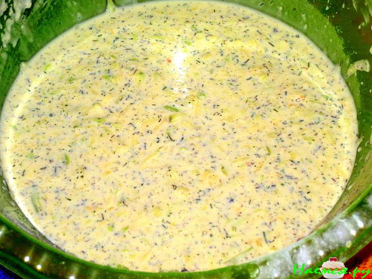 Кабачковый торт воскресный