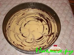 Кекс 'Зебра' с ванилькой