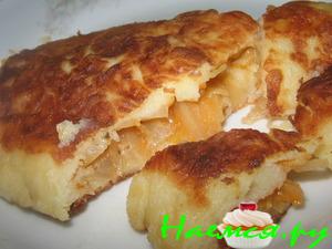 Картофельные зразы с овощами Картофельные зразы с овощами