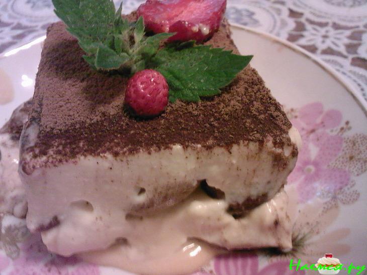 "Тирамису" с кофейной пропиткой