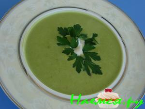 Суп-пюре из горошка и окорока Суп-пюре из горошка и окорока