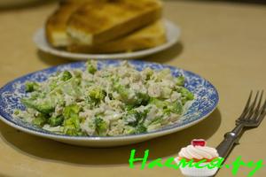 Салат из брокколи