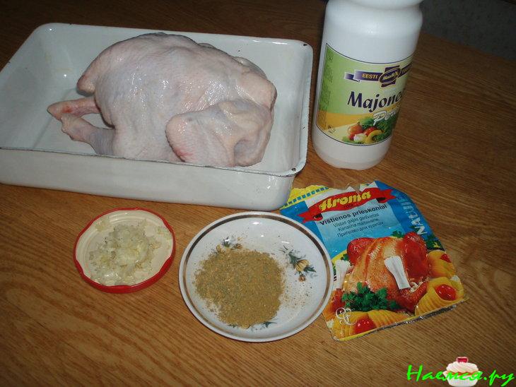 Курочка из духовки