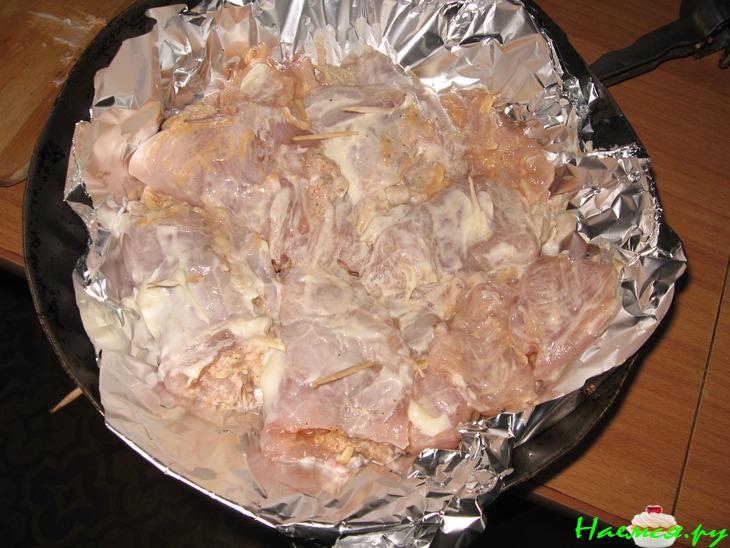Запечённые куриные рулеты Запечённые куриные рулеты