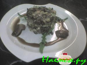 Салат тёплый картофельный