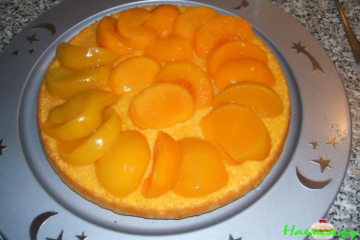 Торт персиковый