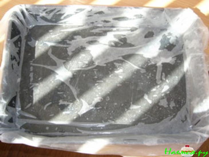 Двухслойное пирожное