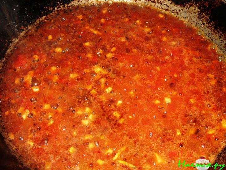 Жаркое из мидий