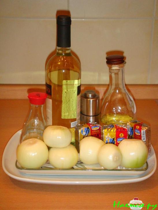 Луковый суп "Дружба" по-французски