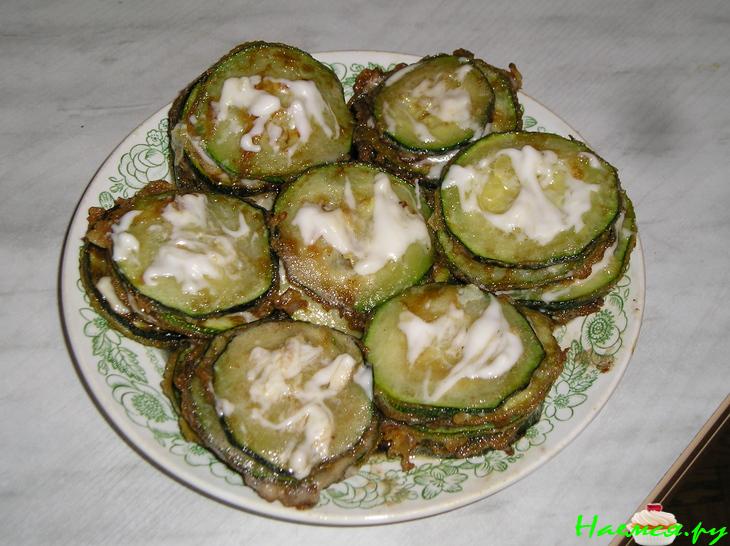 Кабачки с чесночком