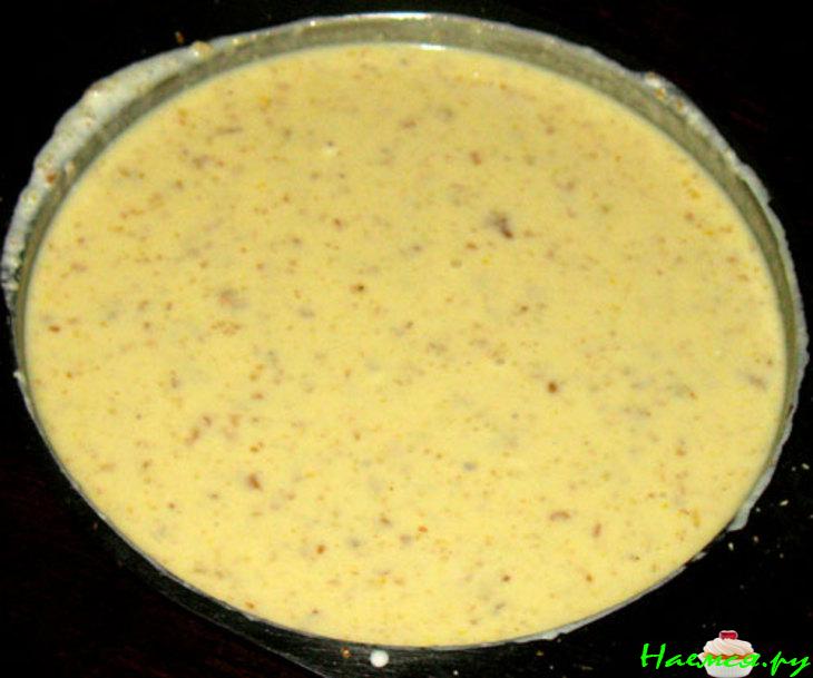 Пирог из теста Фило с йогуртно-ореховой начинкой