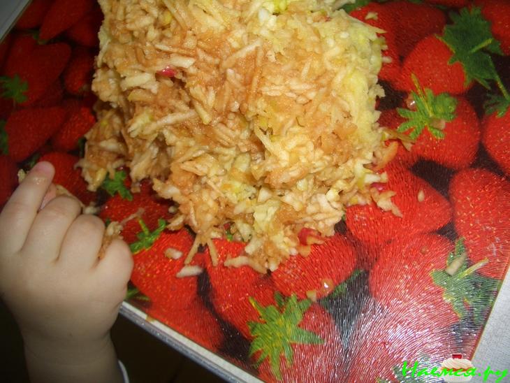 Яблочный рулет Яблочный рулет