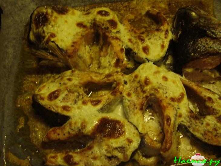 Форель, запеченная в духовке