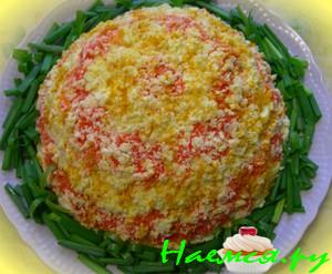 Салат "Одуванчик"