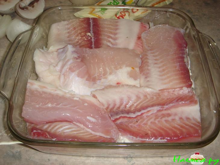 Запеченный "морской язык"