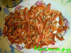 Креветки жареные с куркумой Креветки жареные с куркумой