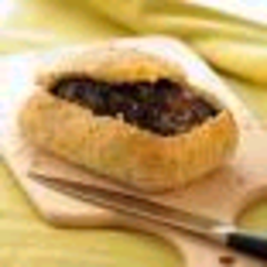 Печень телятины в корзинке из соли