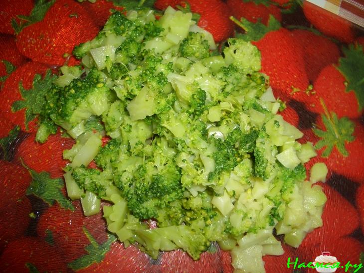 Брокколи с сердцем Брокколи с сердцем