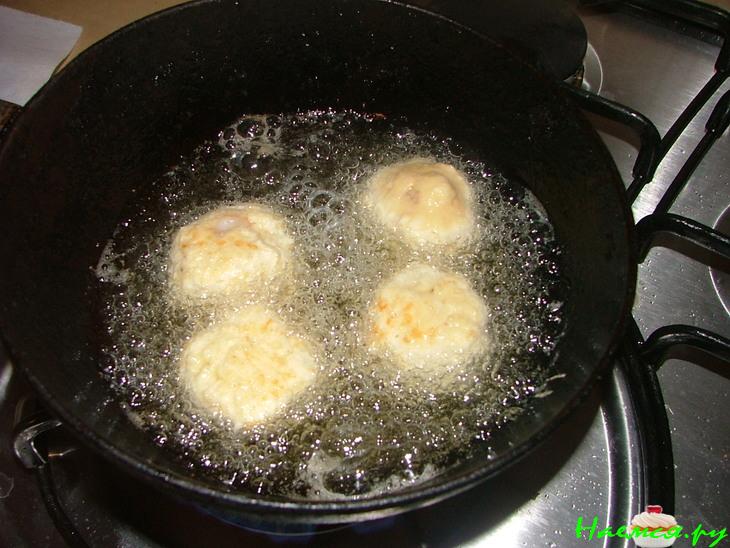 Сырные шарики с креветкой