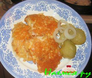 Рыба в сыре
