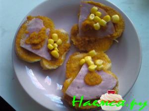 Бутерброды "Рыжик"