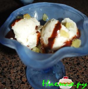 Пломбир с декором