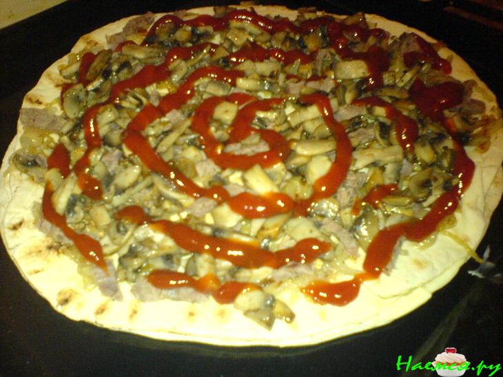 Ленивая pizza