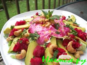 Салат фруктовый с кактусовой грушей!