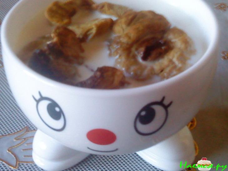 Гусиные яйца фаршированные грибами