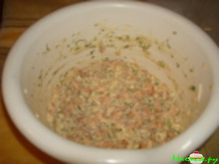 Оладьи из семги