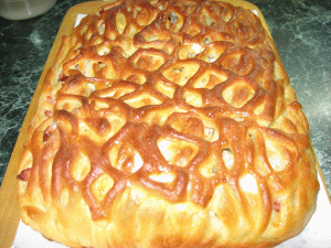Пирог с копченной курицей Пирог с копченной курицей