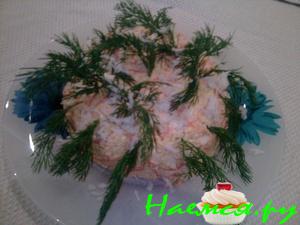 Морковный салат с вермишелью