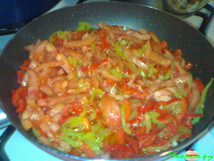 Кремово-овощной соус для макарон