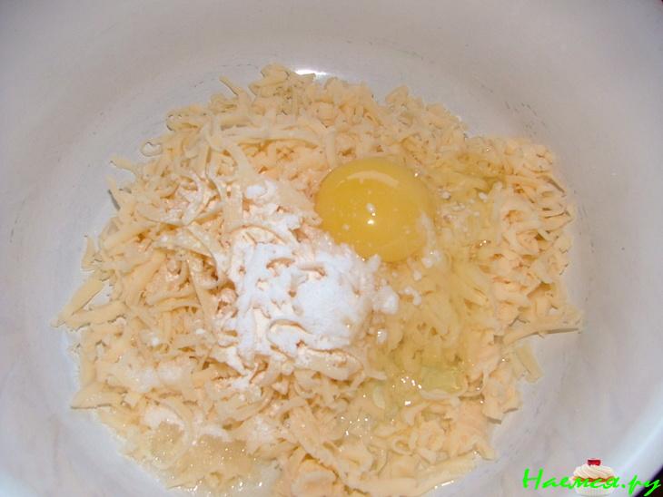 Сырные шарики с креветкой