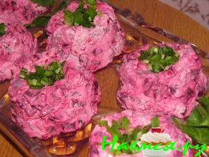 Мусс из свёклы и сельди Мусс из свёклы и сельди