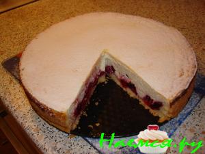 Чизкейк с вишнями