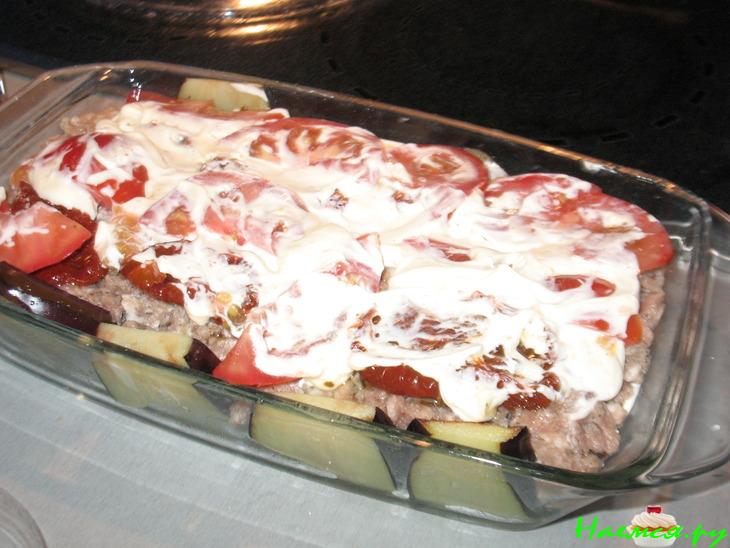 Запеканка из баклажан Запеканка из баклажан