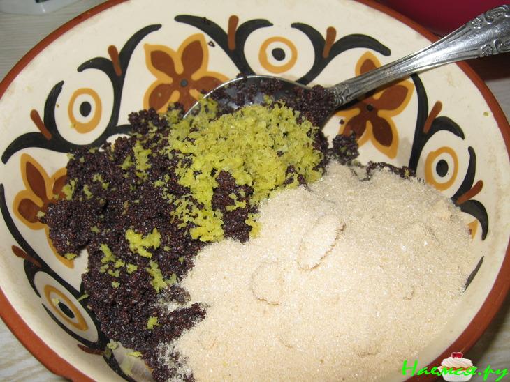 Пирог маковый с компотом!