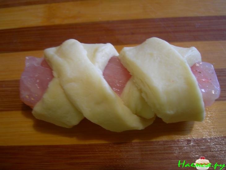 Рыбные палочки в сырно-картофельном тесте