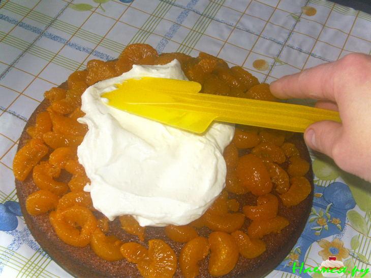 Мандариновый тортик с корицей Мандариновый тортик с корицей