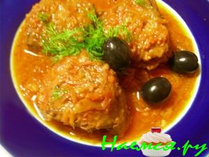 Рыба в томате (ледяная)