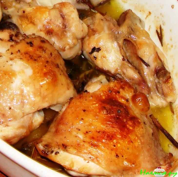 Курица с розмарином