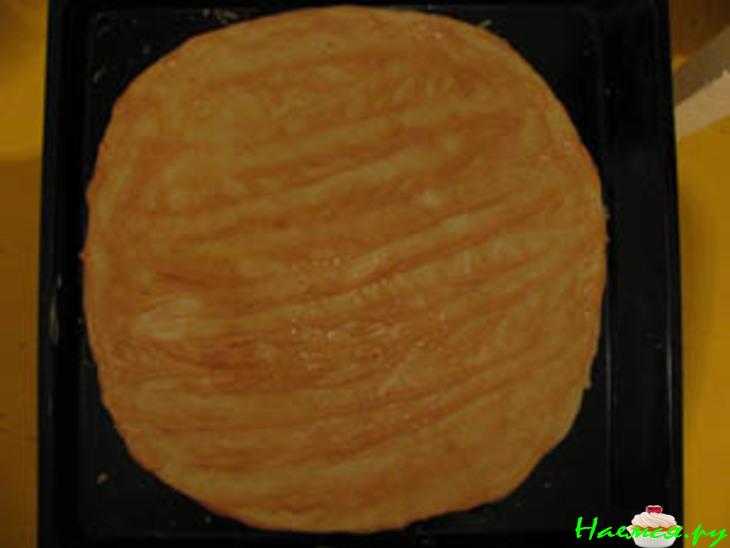 Пицца на сметане и молоке "по-домашнему"