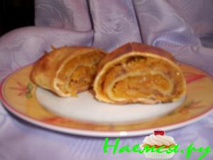 Рулет с тыквой