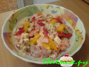 Салат "Метёлка"