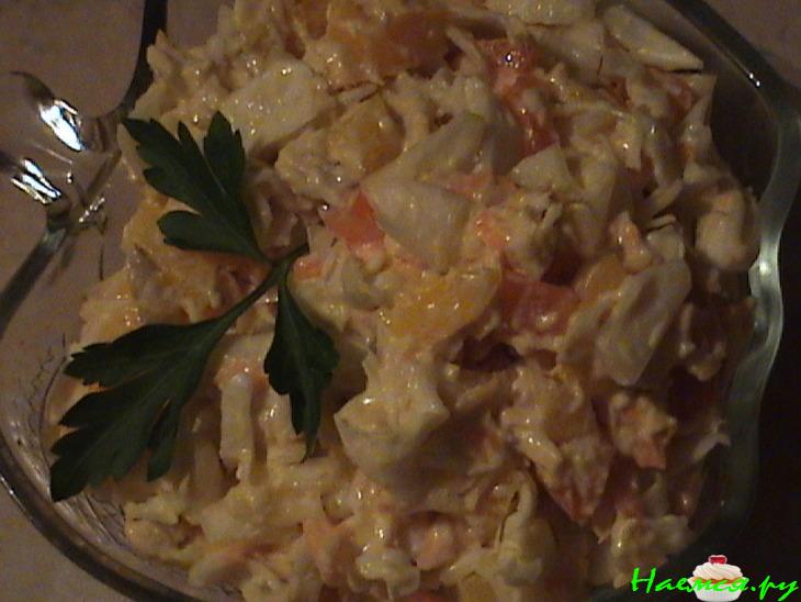 Салат куриный "Диетический"