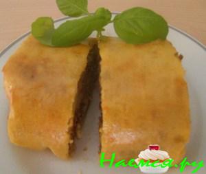 Картофельный рулет с начинкой