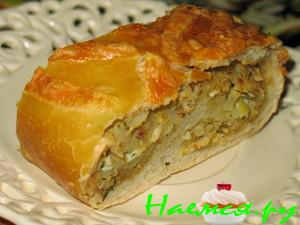 Рулет с рыбной начинкой