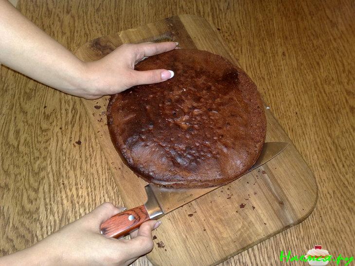 Торт "Захер" с абрикосовым вареньем