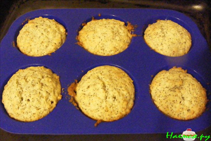 Маффинны с лимоном и маком